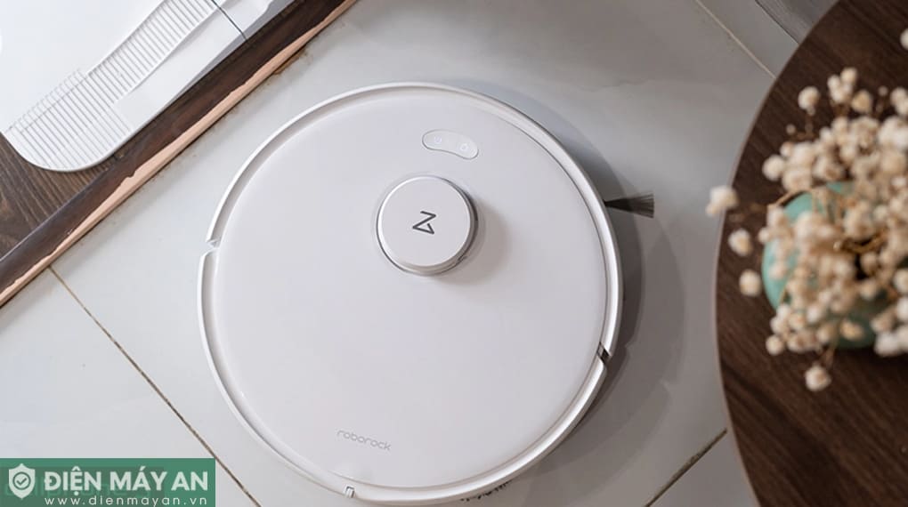 Robot hút bụi lau nhà Roborock Qrevo Edge 5V1 - Đen/Trắng